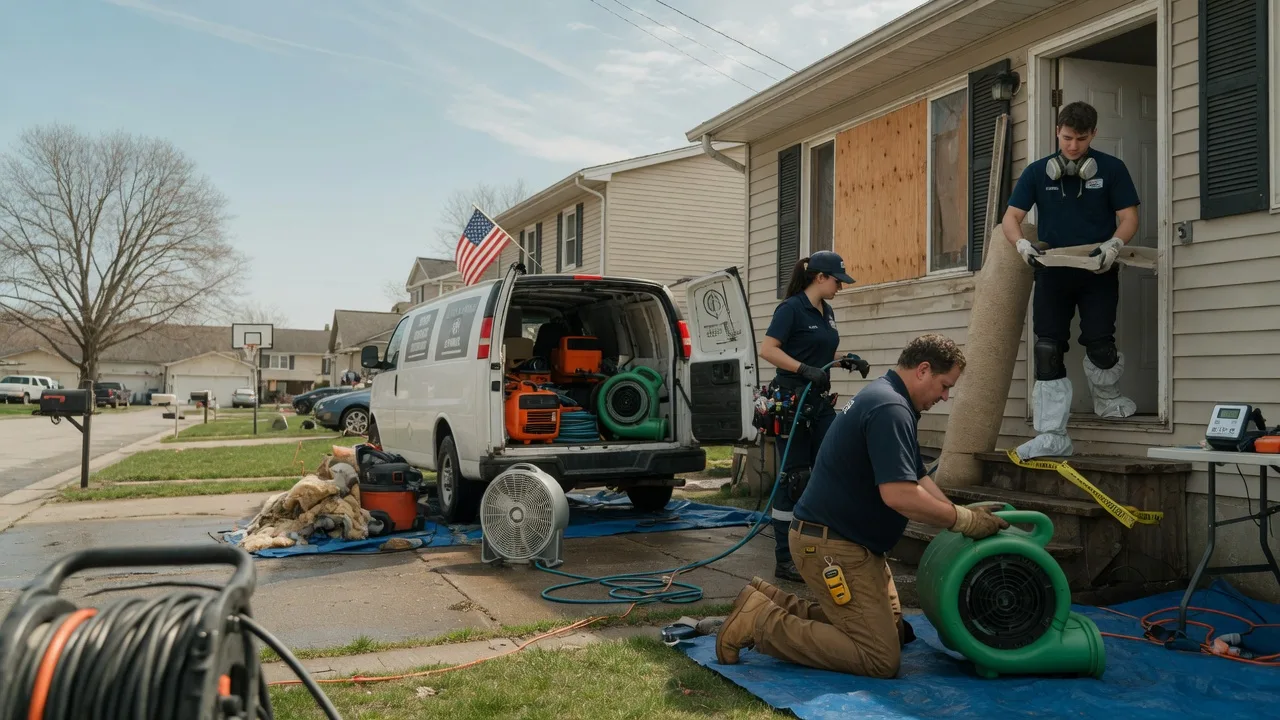 Water Damage Restoration in Bahama, NC near me